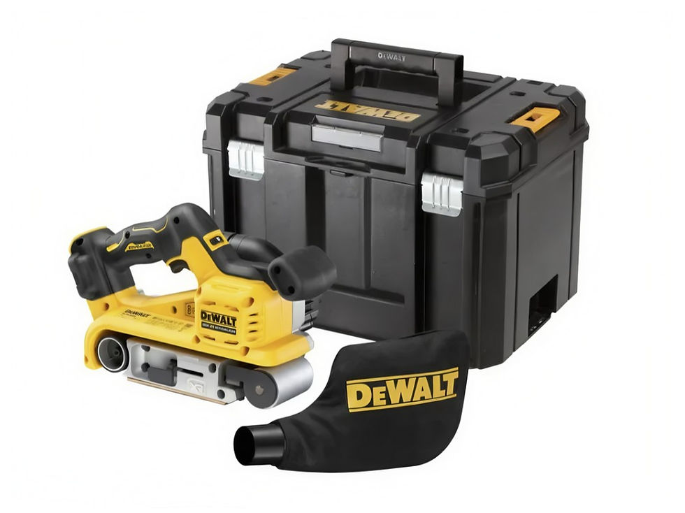 DeWalt DCW220NT XR Brushless 18V 75mm Belt Sander Bare Unit in TSTAK case
