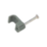 Tower 2.5mm Twin And Earth cable clip Grey Box of 100 70CGKF25