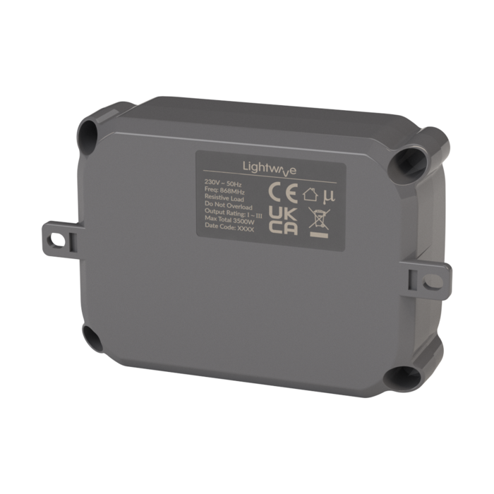 Thumbnail: Lightwave L83 Smart Relay 3 Gang rear face