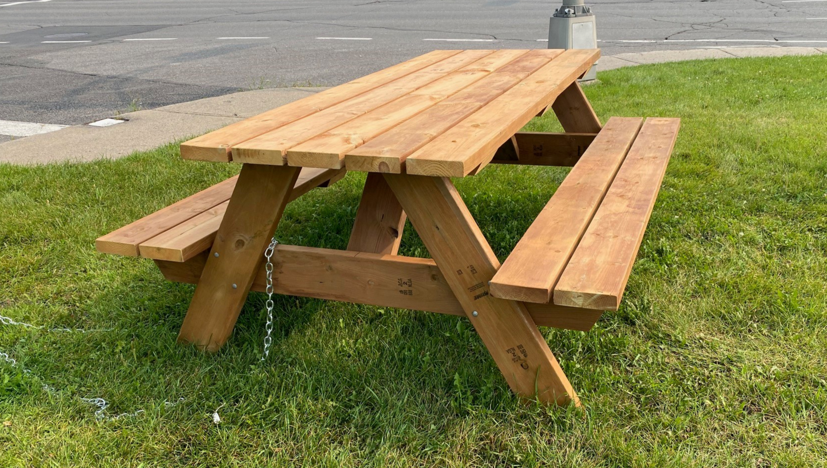 Table de Picnic en Bois Traité 2x6