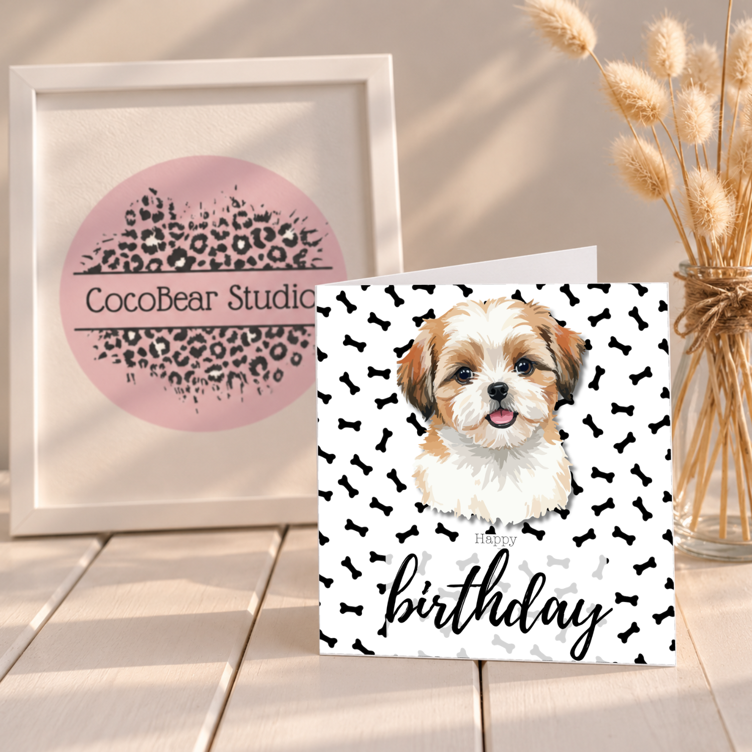 Shitzu Happy Birthday