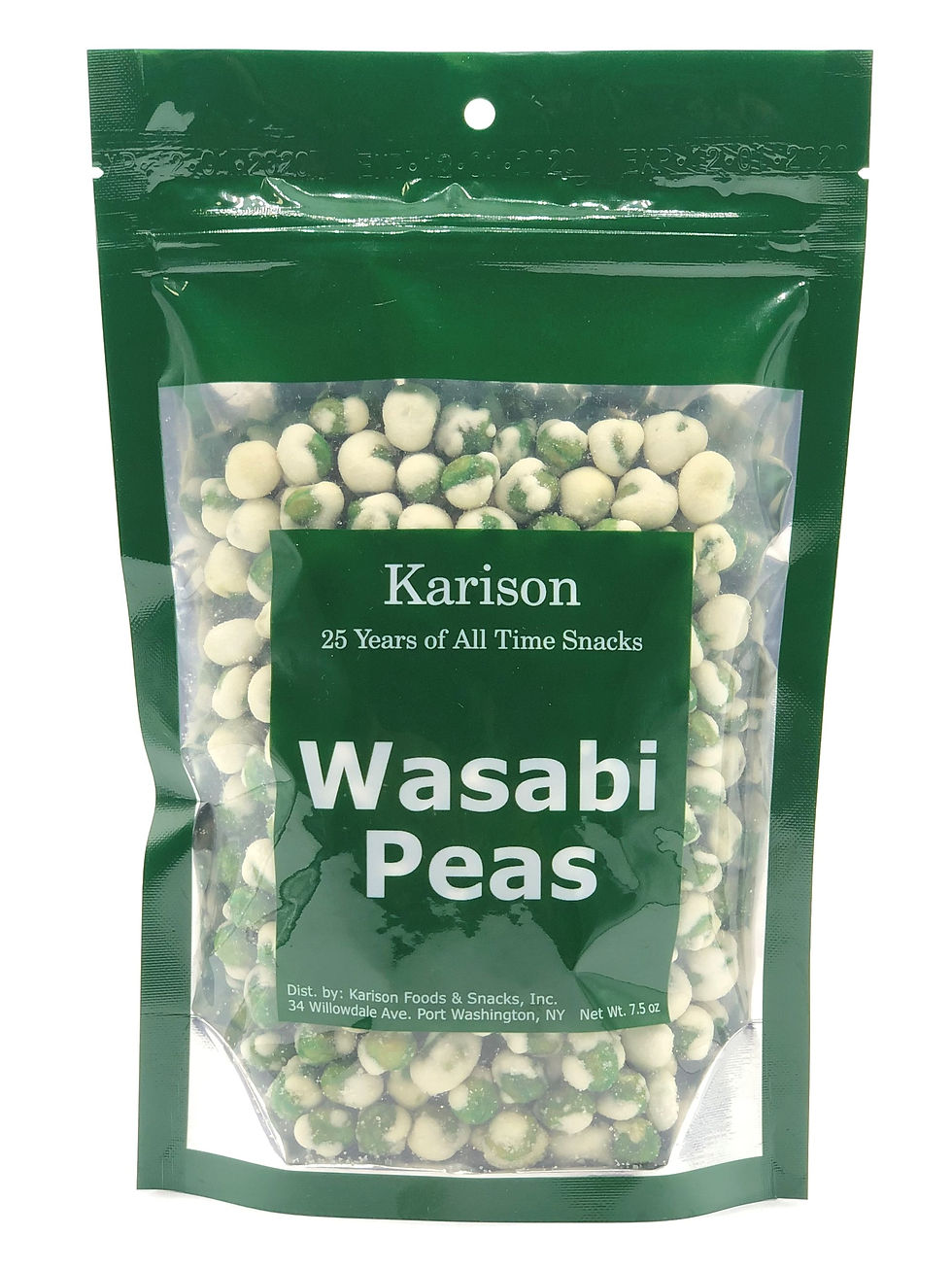 Wasabi Peas Karison Snacks