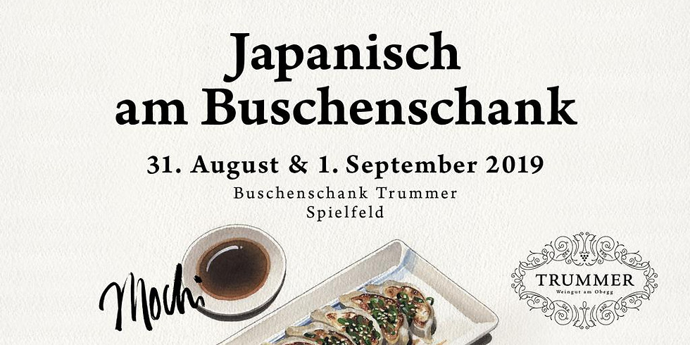 Japanisch am Buschenschank