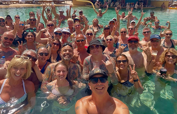 Blue October Getaways Group Pool Photo