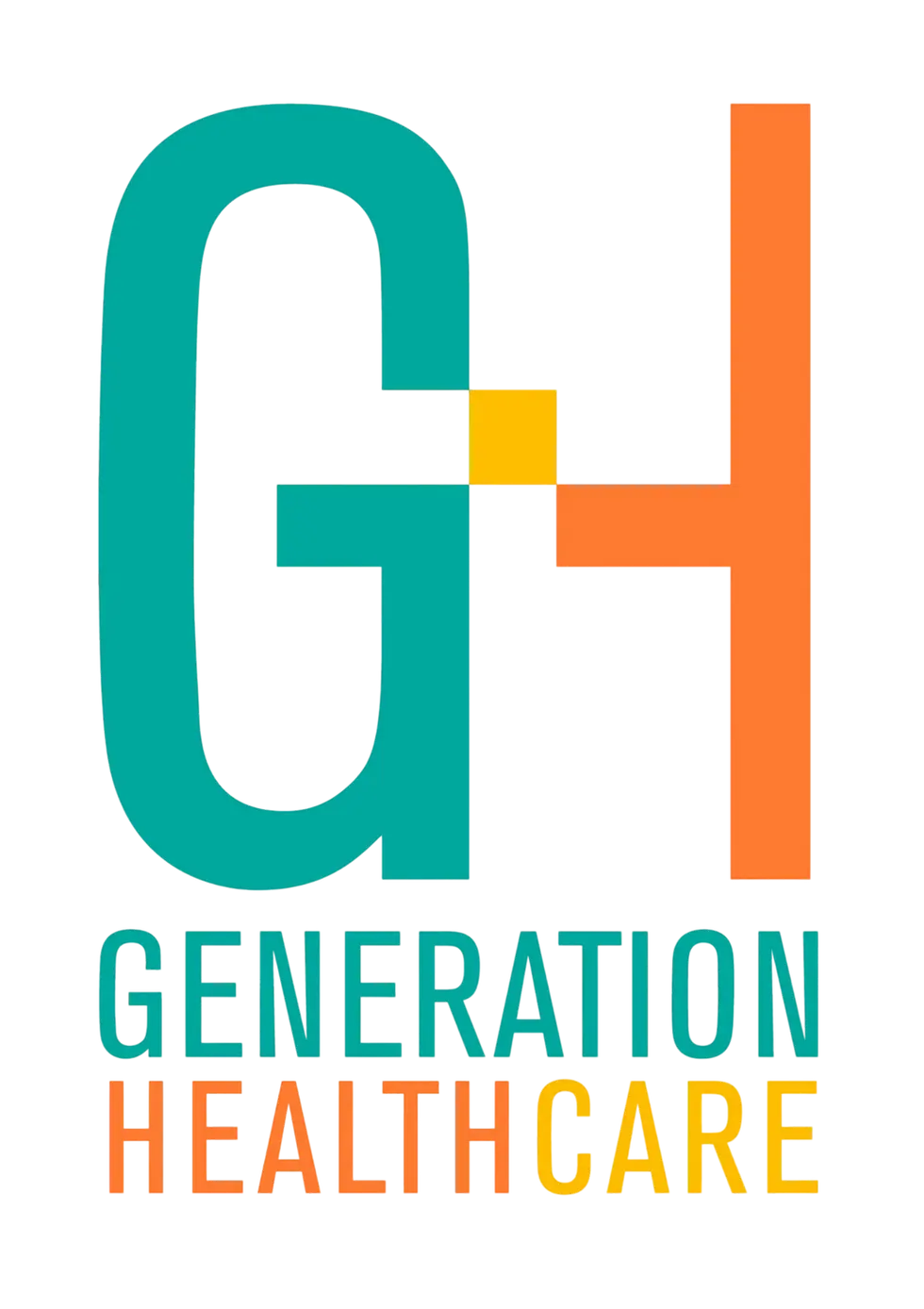 Generation Healthcare parent company logo with GH monogram