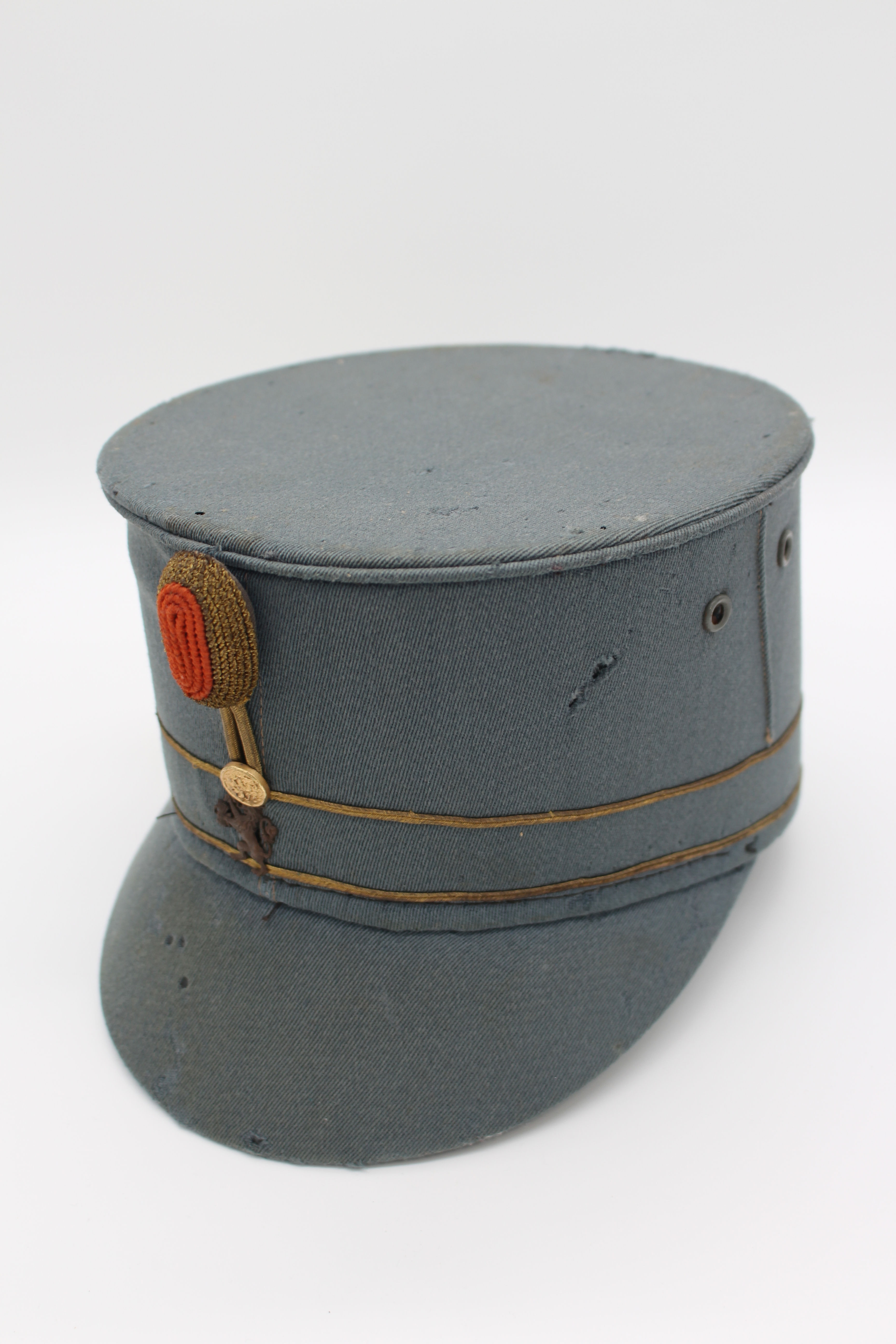 Dutch officers kepie (with name) "Regiment Wielrijders" (MG company)
