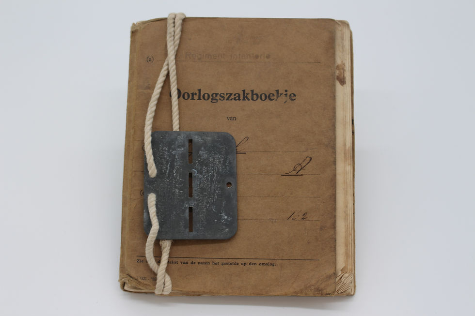 Thumbnail: Dutch 6RI wartime service booklet