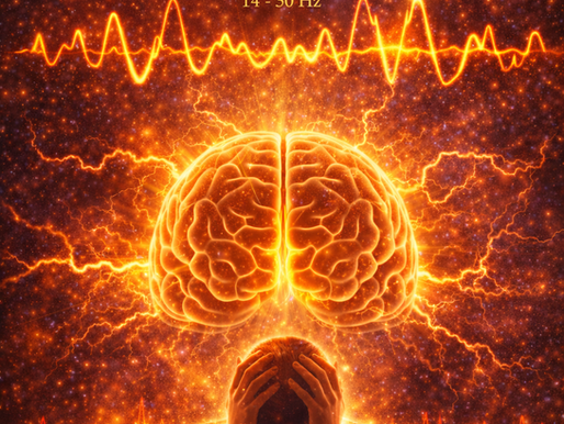 Ansiedade e ondas beta: quando a mente não descansa