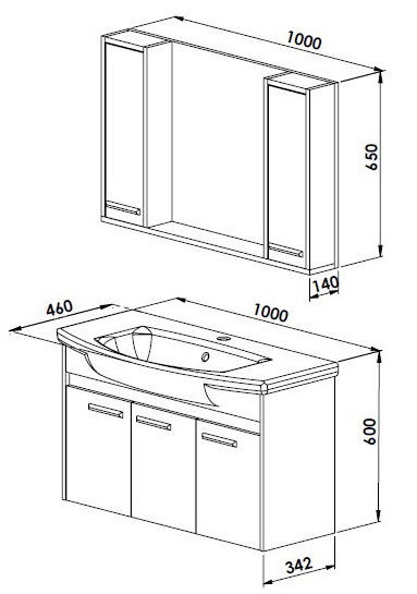 Thumbnail: NEVA 100 Dark Walnut
