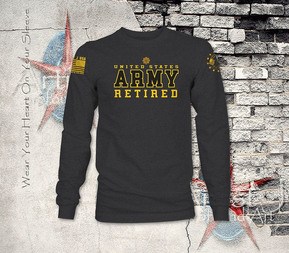 Thumbnail: US Army Retired MAJ Long Sleeve
