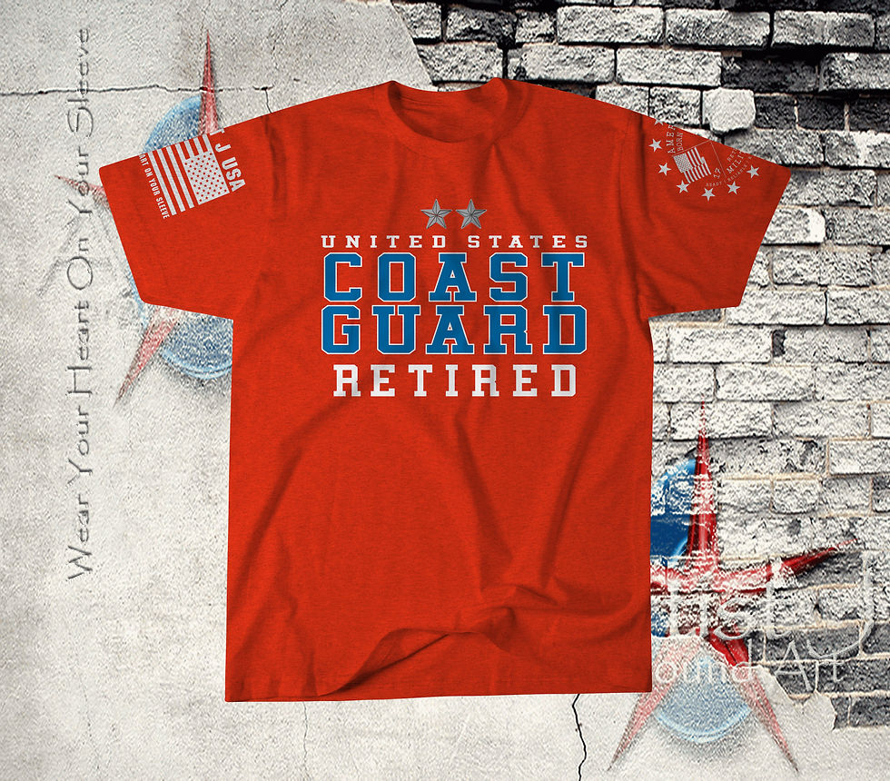 Thumbnail: Coast Guard "Retired Rear Admiral" Tee