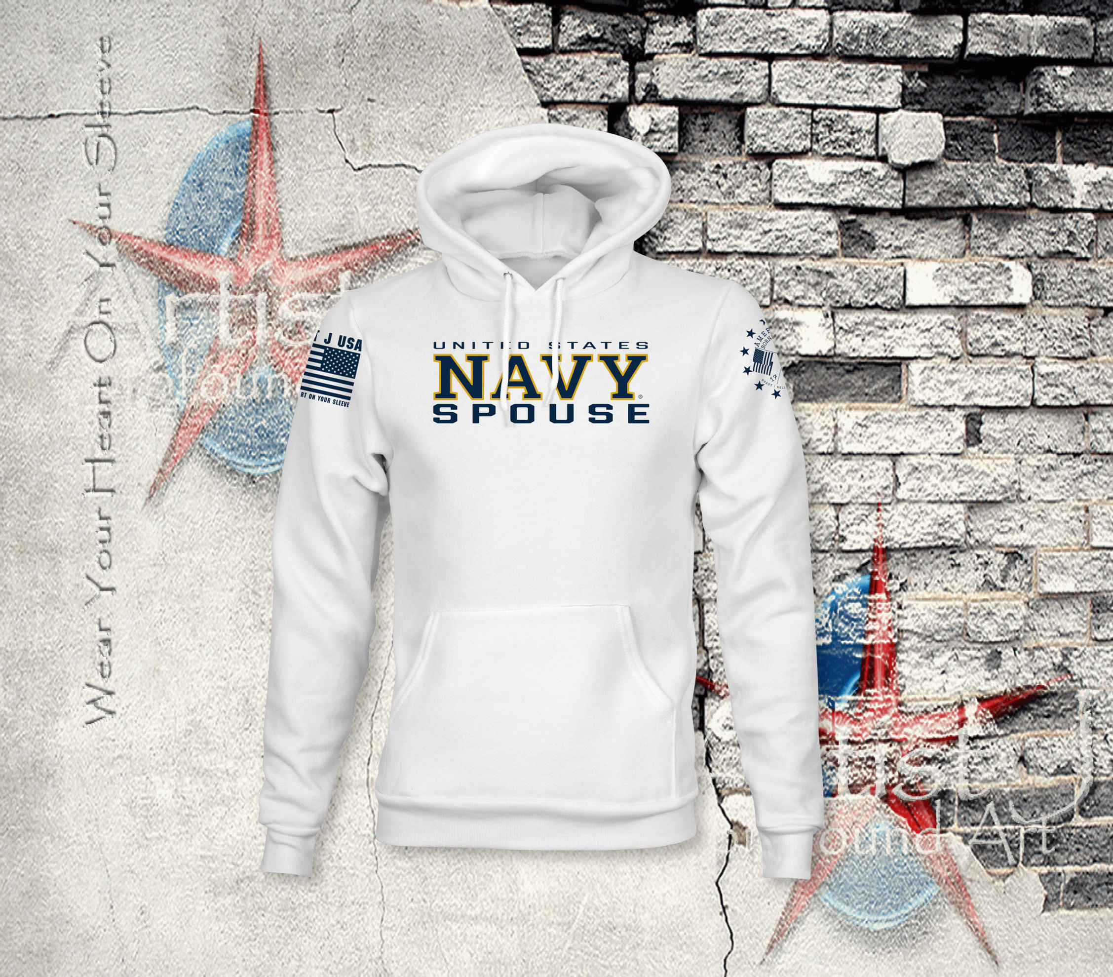 US Navy Spouse Hoodie