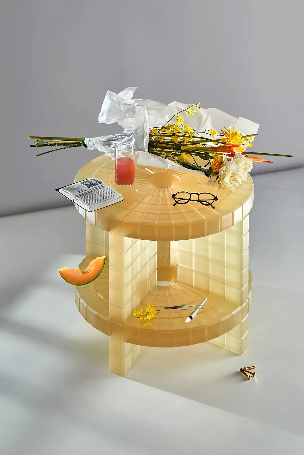 Photography of Laurids Gallée side table by Mathijs Labadie, production by Wilderlicht Rotterdam