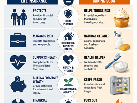 Life Insurance Is Like Baking Soda: More Uses Than You Think