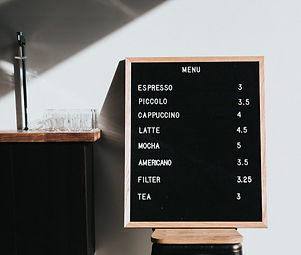 Menu Board