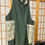 Thumbnail: Linen Crossback Apron - Blue