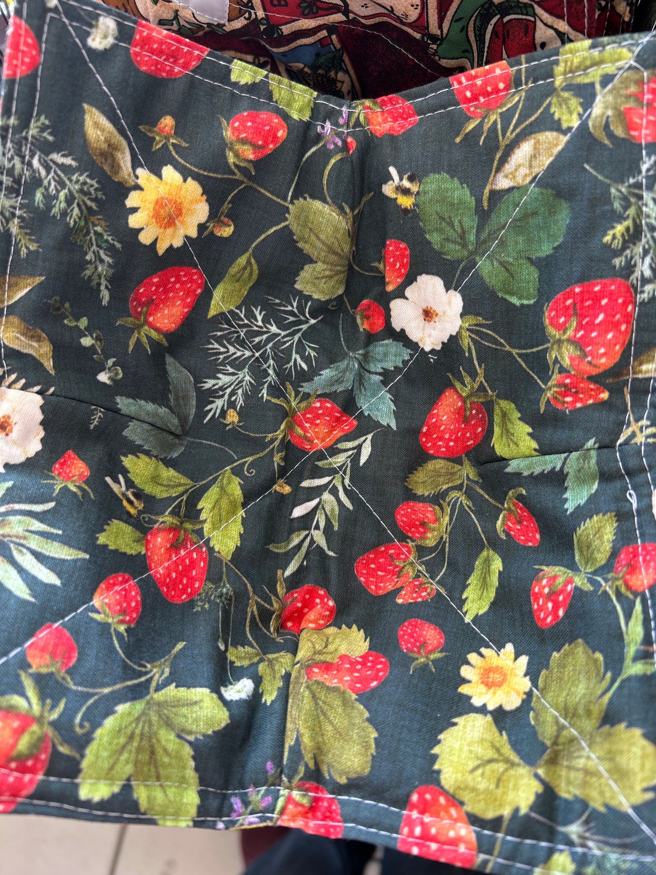 Soup Koozie - Strawberries organic