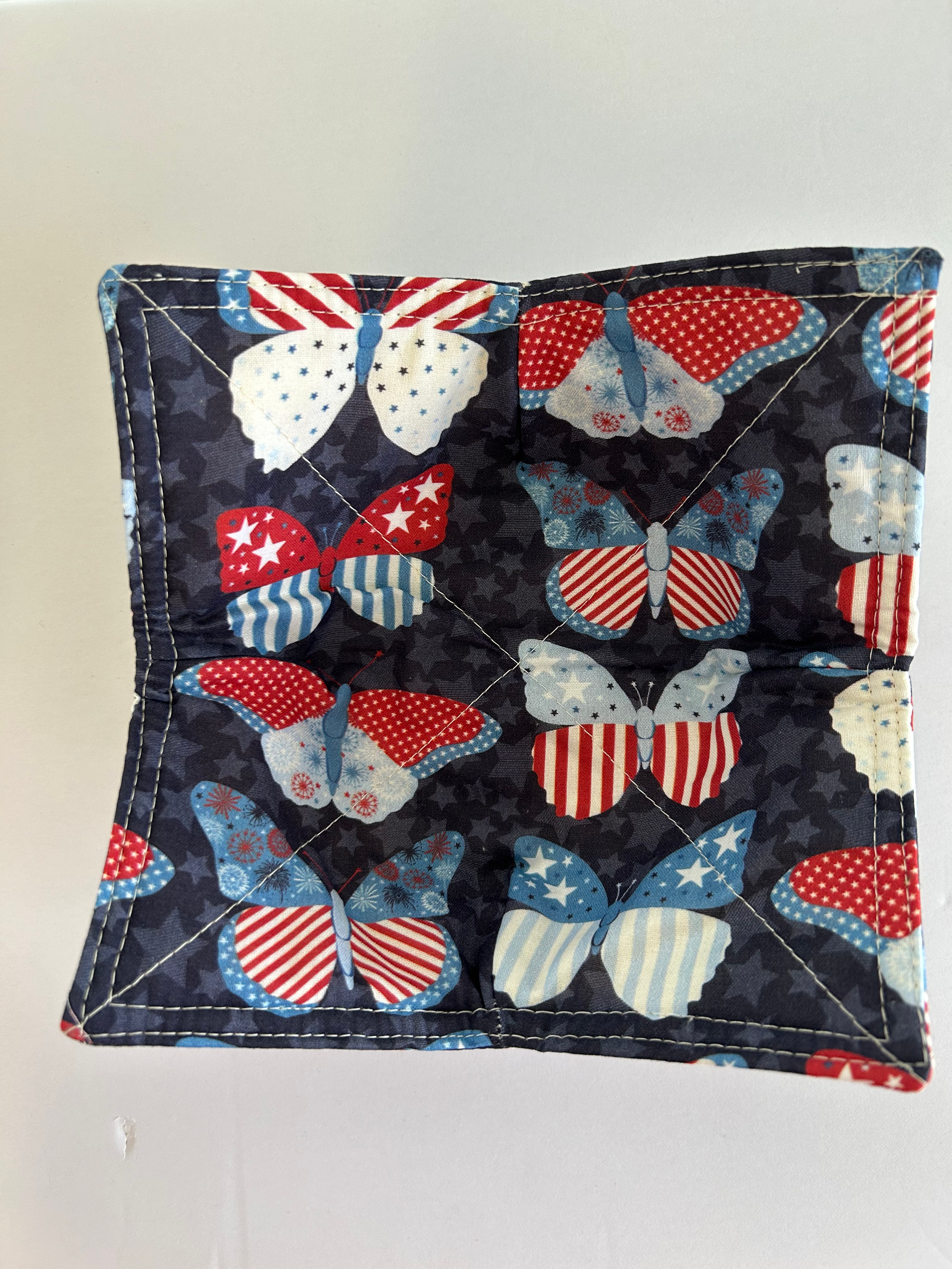 Soup Koozie - USA Butterfies