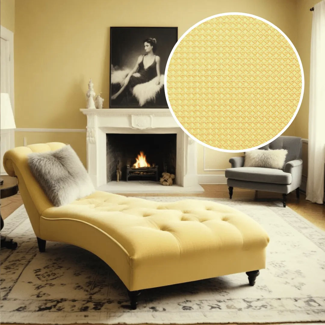 Solgul - Akustikdämpande tapet