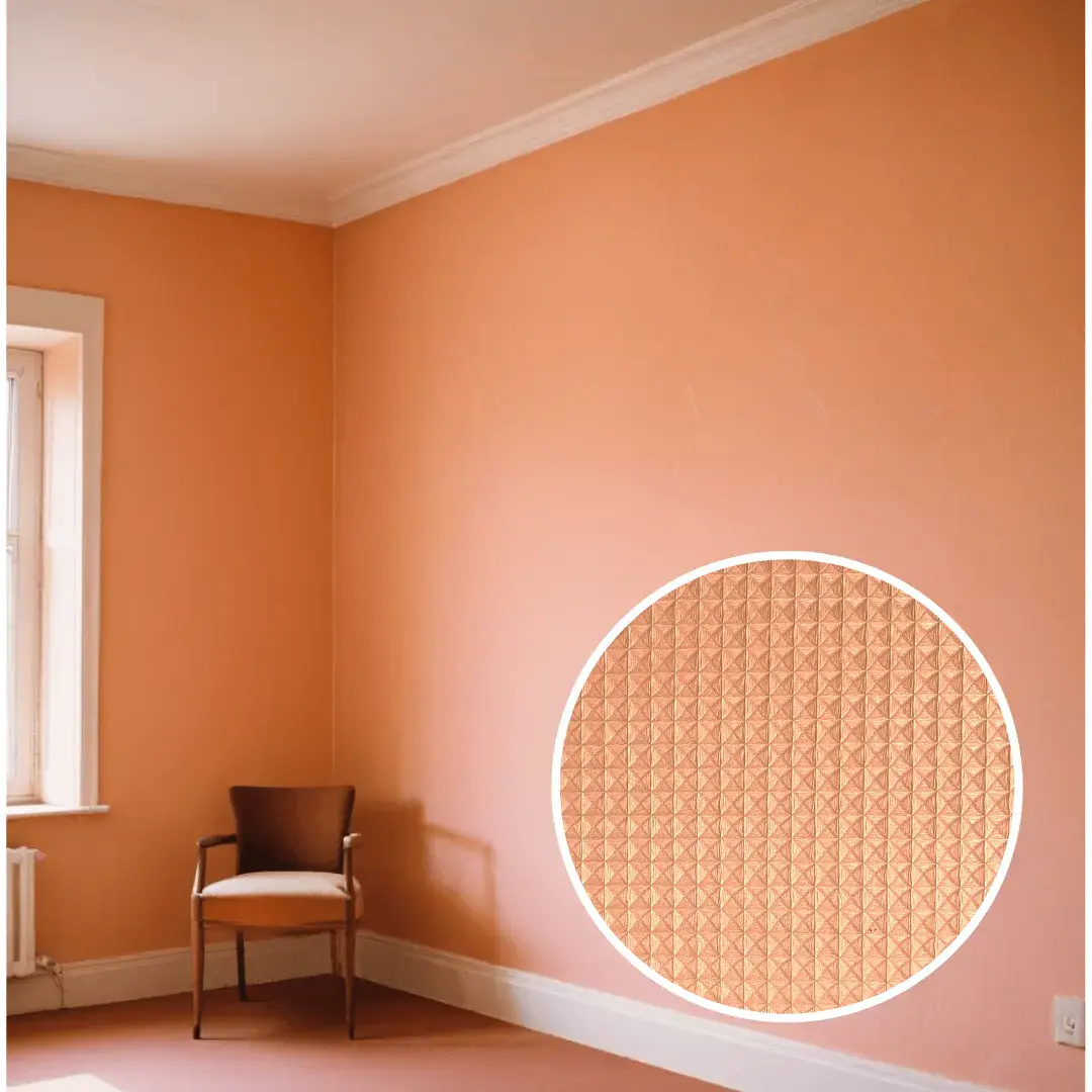 Aprikos - Akustikdämpande tapet