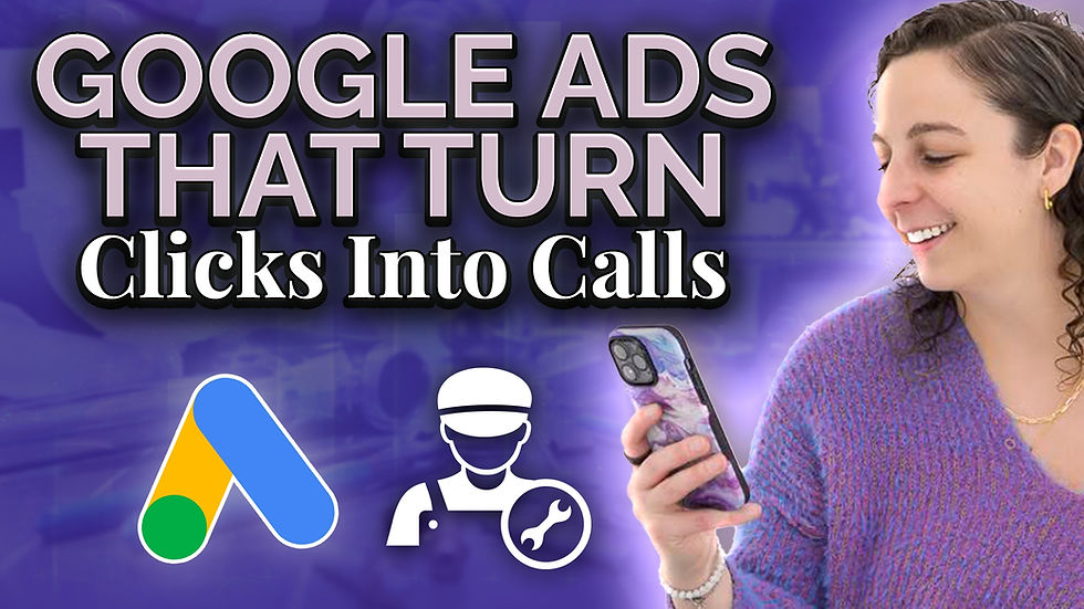 How to Write Google Ads That Actually Get Plumbing Calls