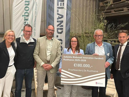 Een financiële impuls voor Biobased Innovation Gardens