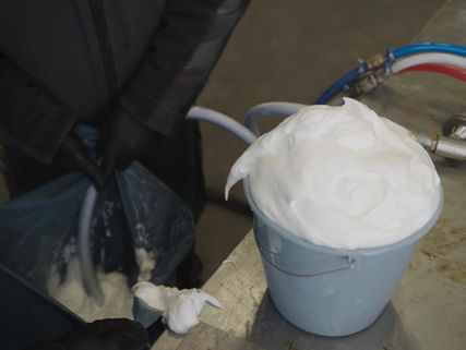  DNA-schade door giftig UF-schuim