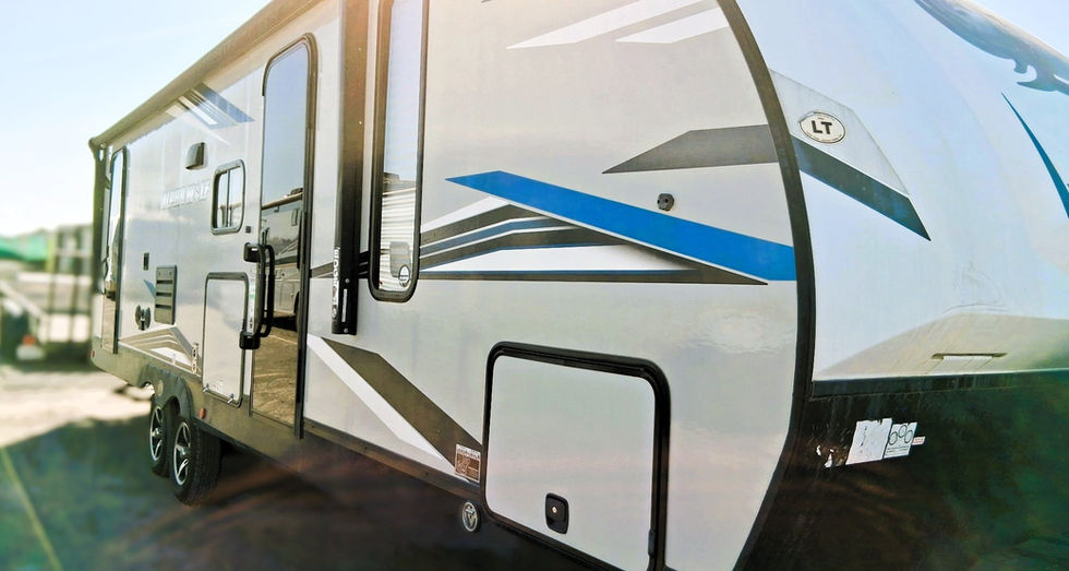 alpha churro rv front exterior travel trailer rental