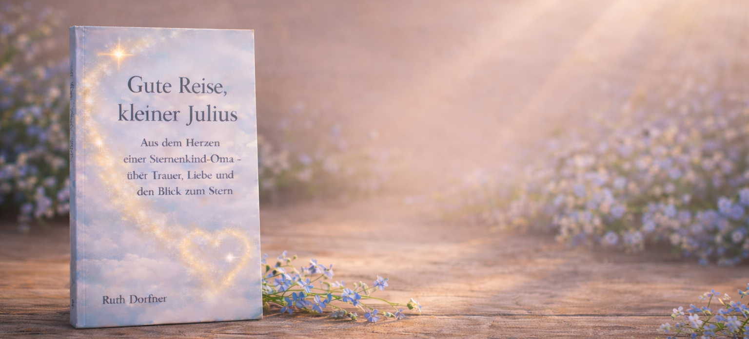 Sternenkind Buch von Ruth Dorfner über Trauer, Liebe und Erinnerung
