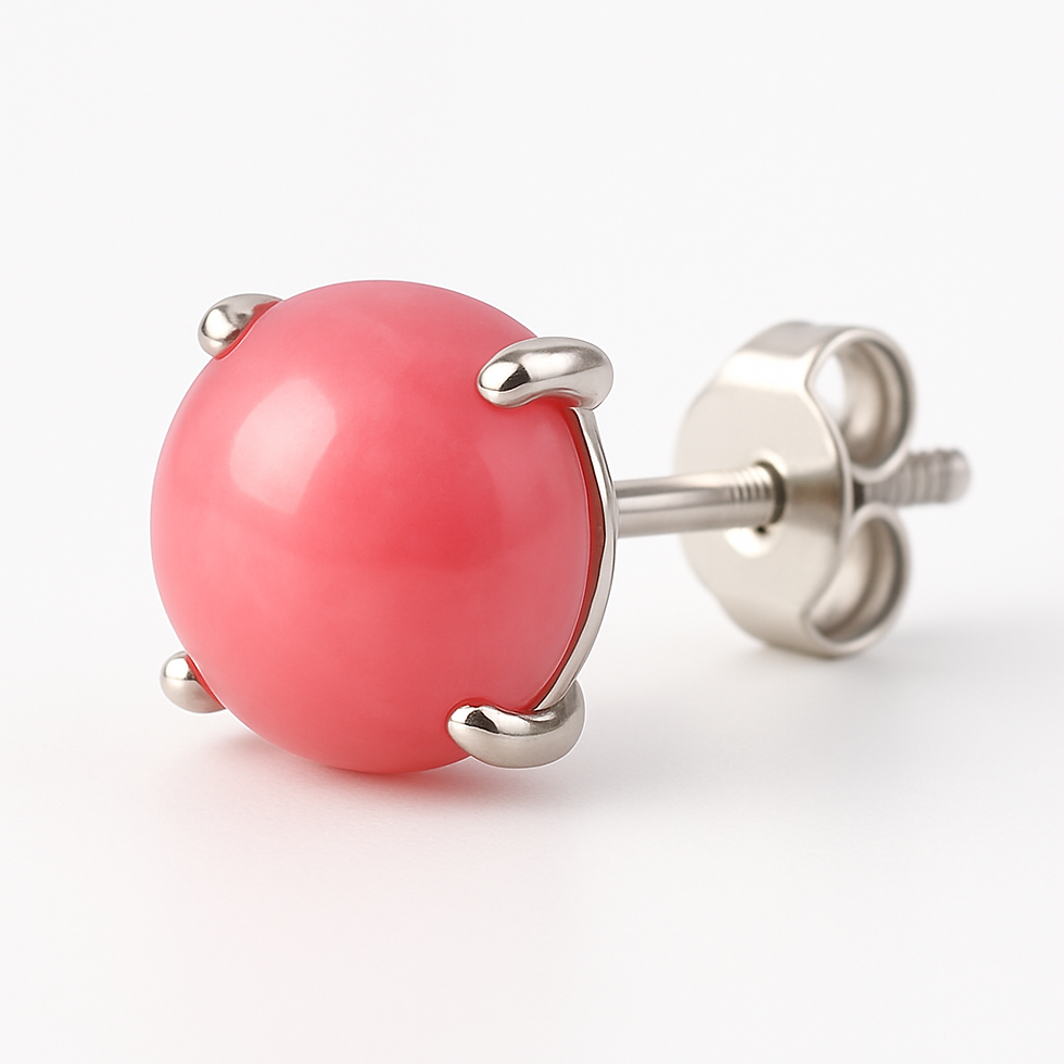 Queen Conch Pearl Stud Earring