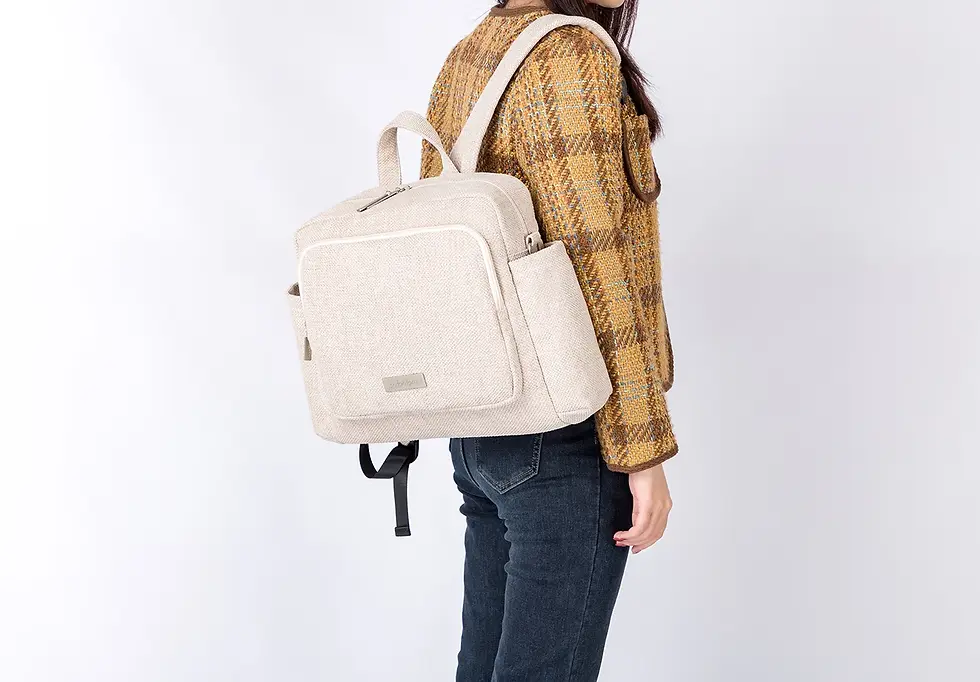 Thumbnail: Soboba 2023 New Diaper Bags for Mother Waterproof Large Capacity Solid Polyester