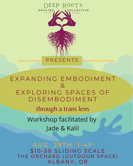Expanding Embodiment and Exploring Spaces of Disembodiment flyer