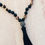 Thumbnail: Crystal Mala Beads 108 ~ Lava Stone and Zebra Stone