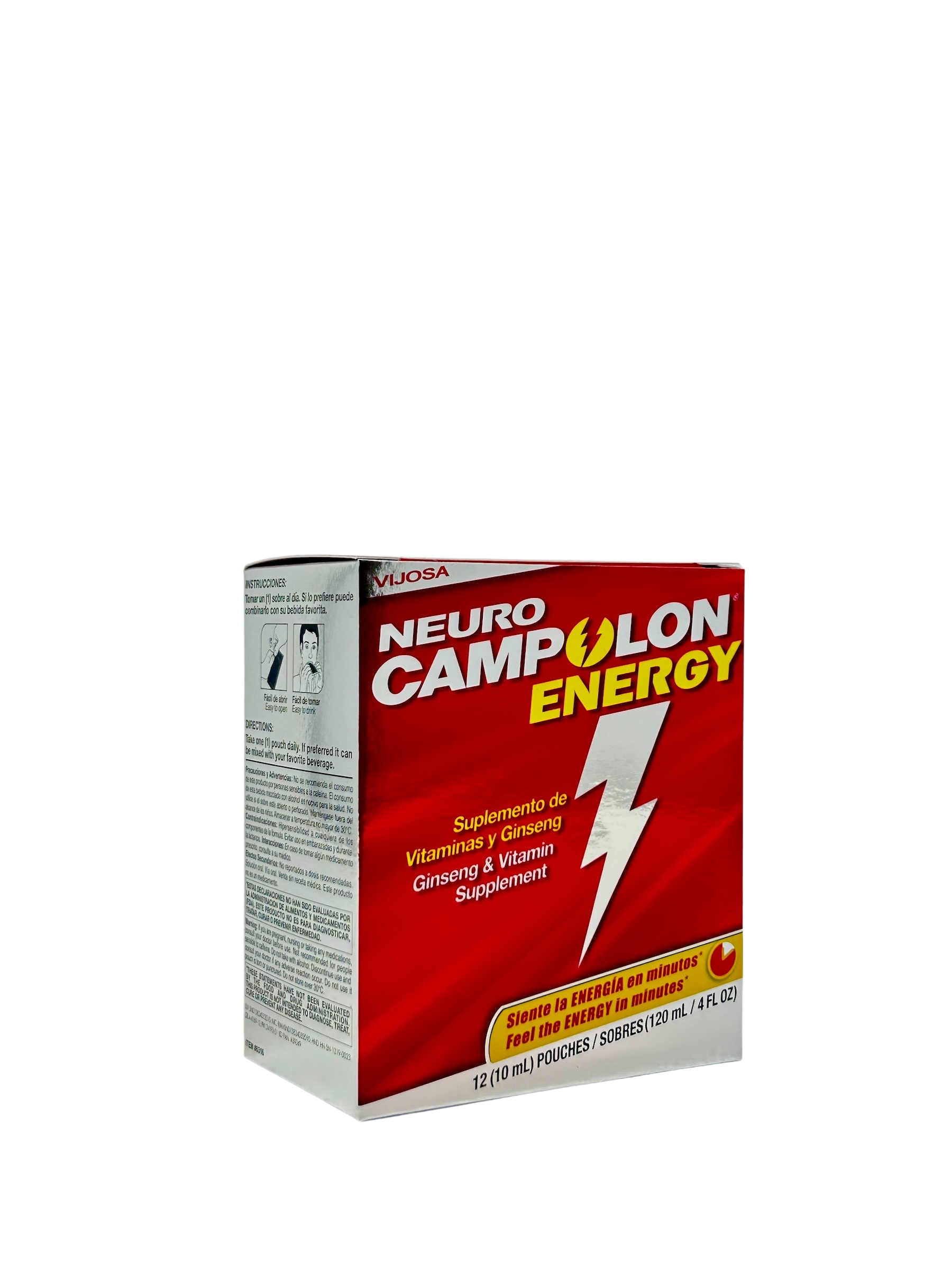 NeuroCampolon Energy Bebible 12 Unid.