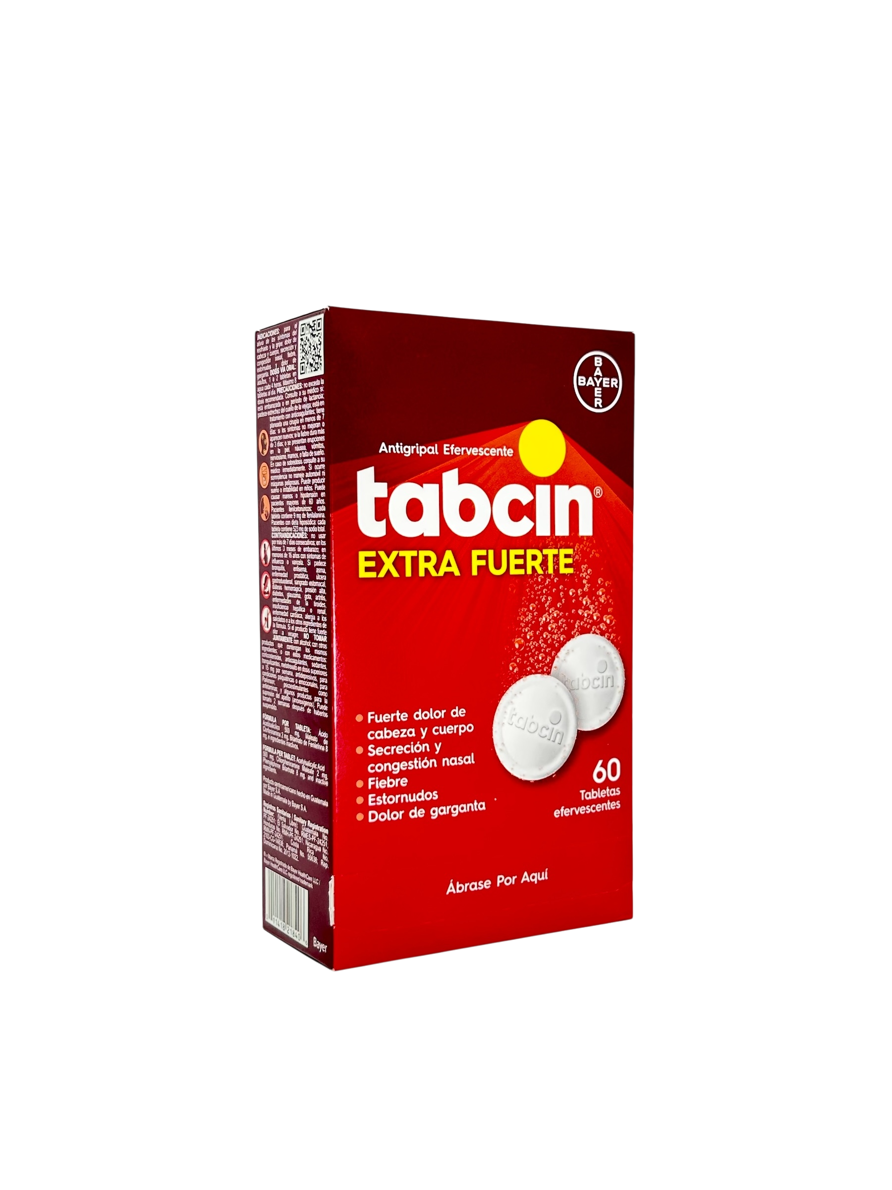 Tabcin Rojo Extra Fuerte Display de 60.