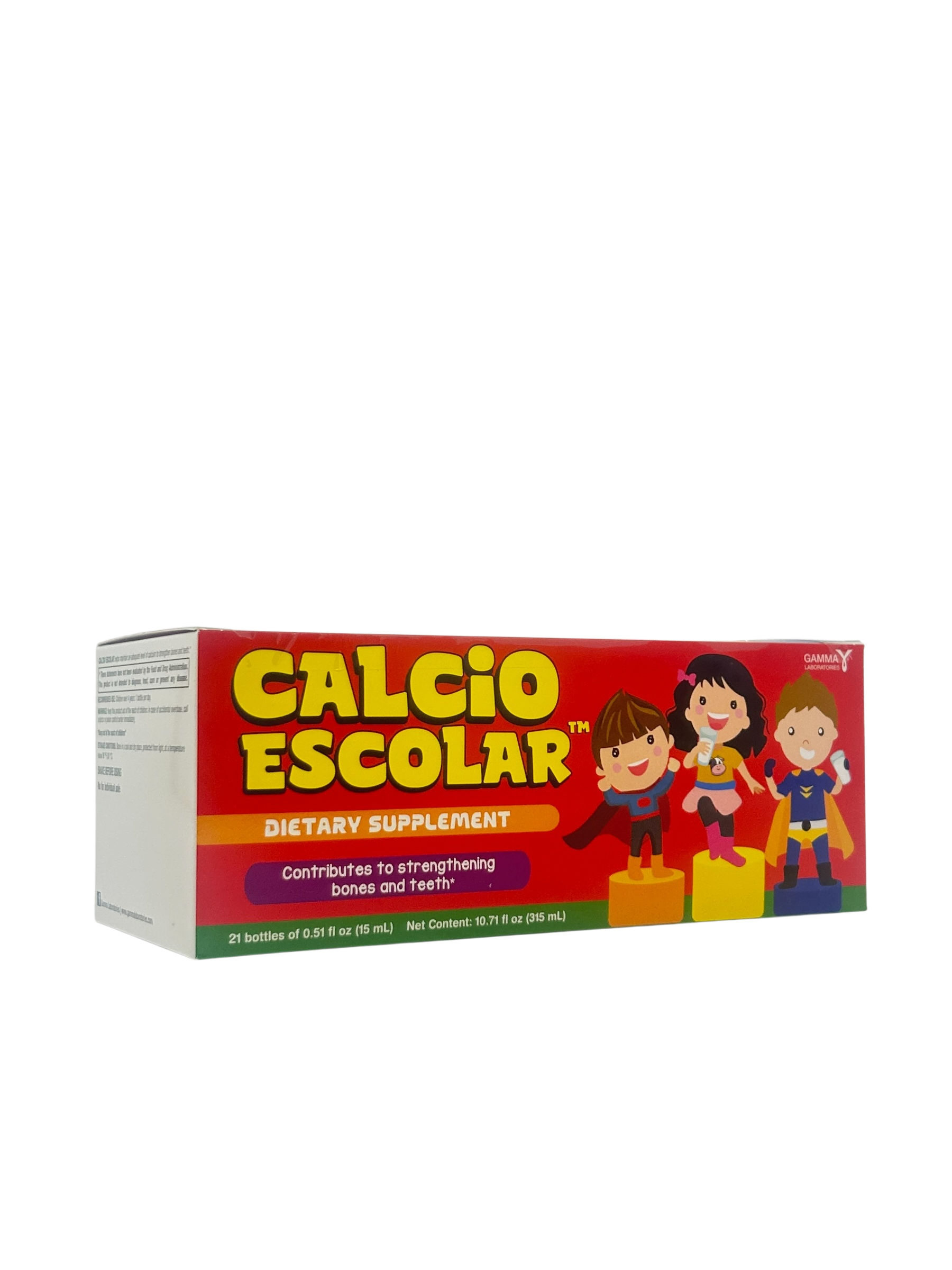 Calcio Escolar de 21 Viales.