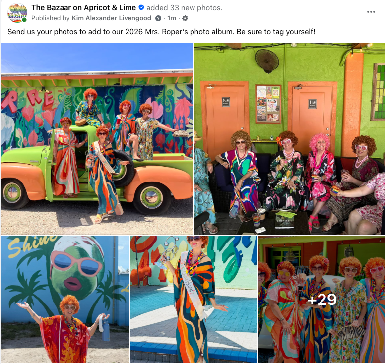 Facebook Album of the 2026 Mrs Roper's Romp