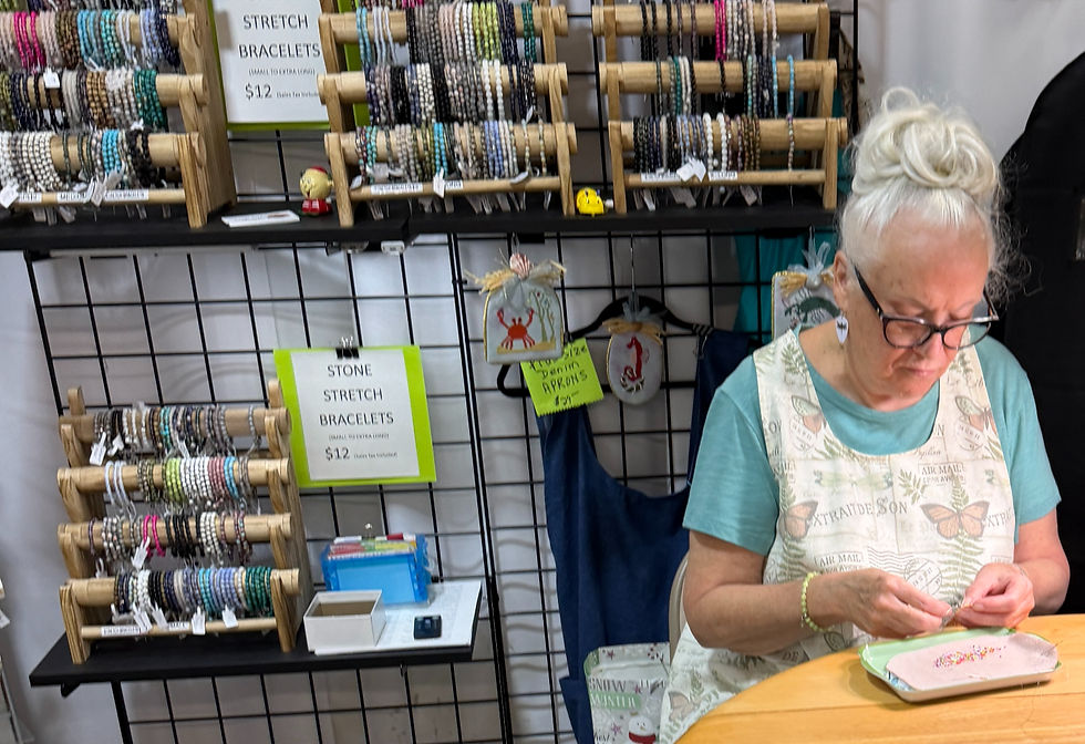 Shopping in Sarasota at The Box with Jeanie