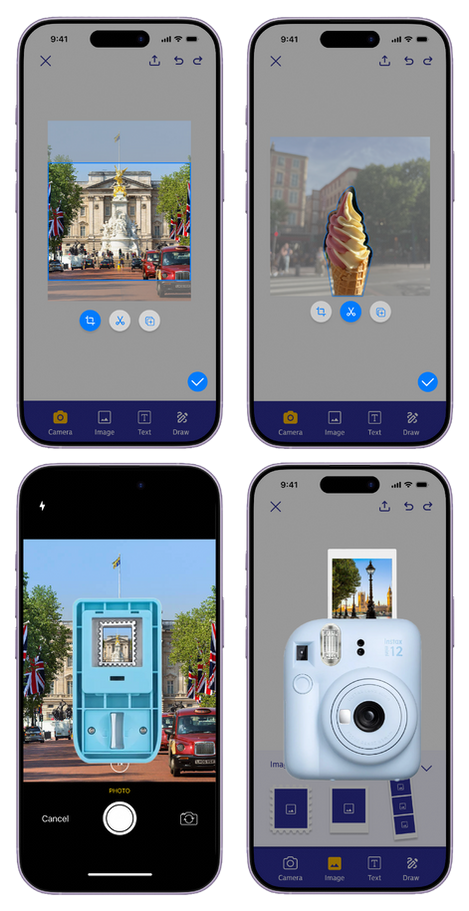 Keepsake Journal App Screens