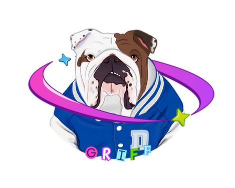 Drake Mascot (Griff) Illustration