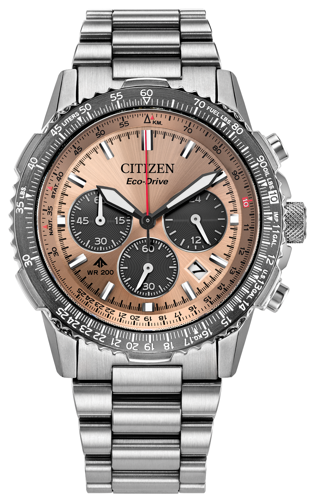 Promaster Navihawk : Men's Chronograph Eco-Drive Light Powered Watch