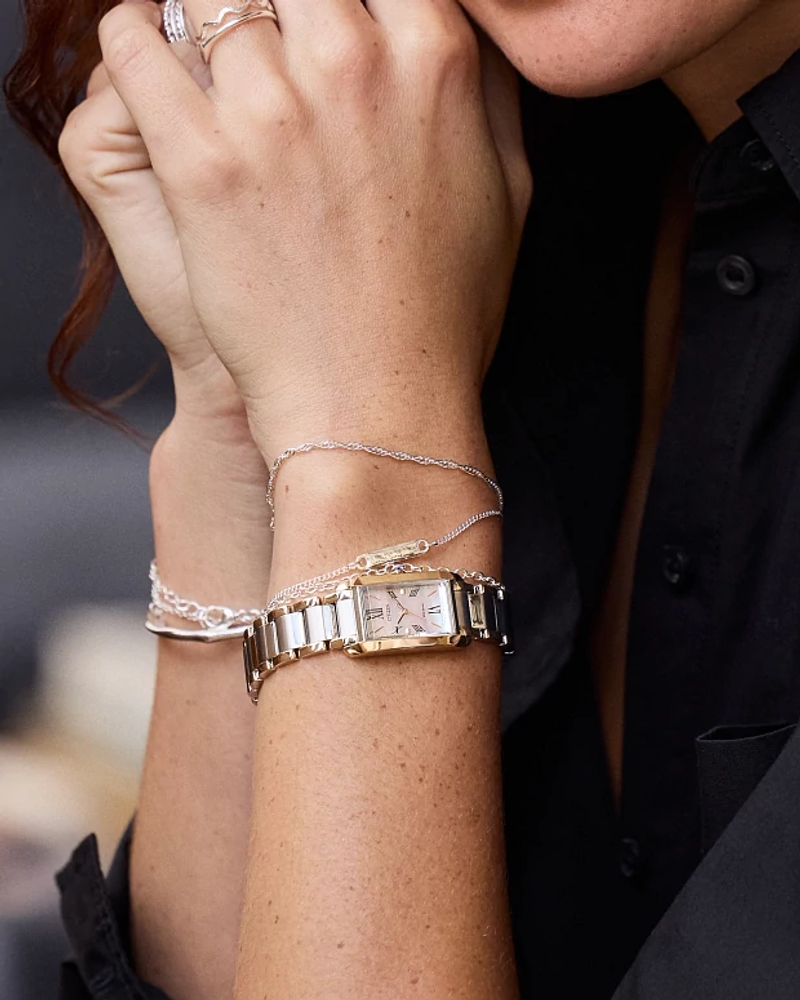 Thumbnail: L Bianca : Ladies Citizen Eco-Drive Light Powered Two-Tone Watch