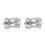 Thumbnail: 14kt White Gold 1.50ct Lab Grown Round Diamond Stud Earrings