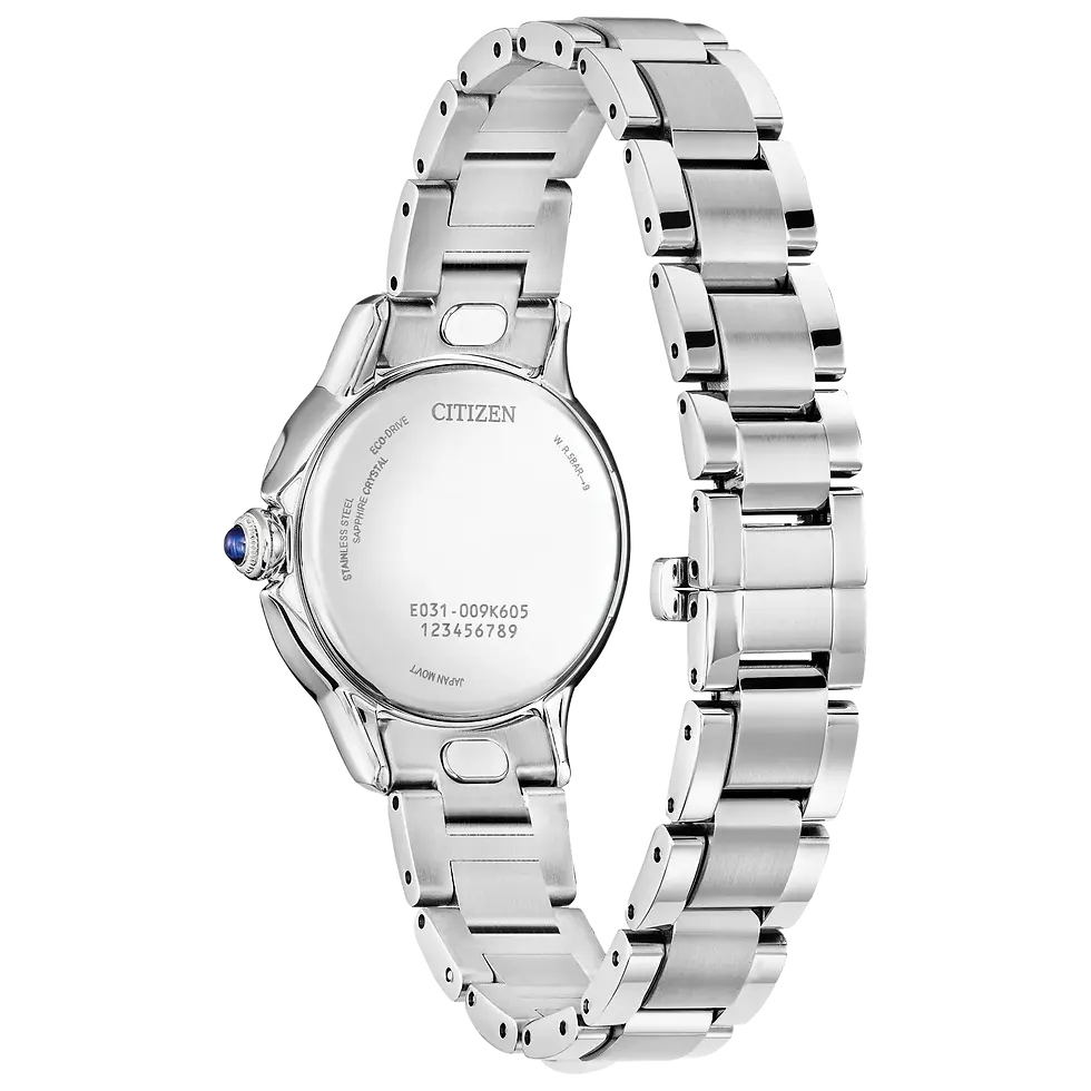 Thumbnail: Ladies Citizen L Ceci Eco-Drive Light Powered Silver Tone Watch