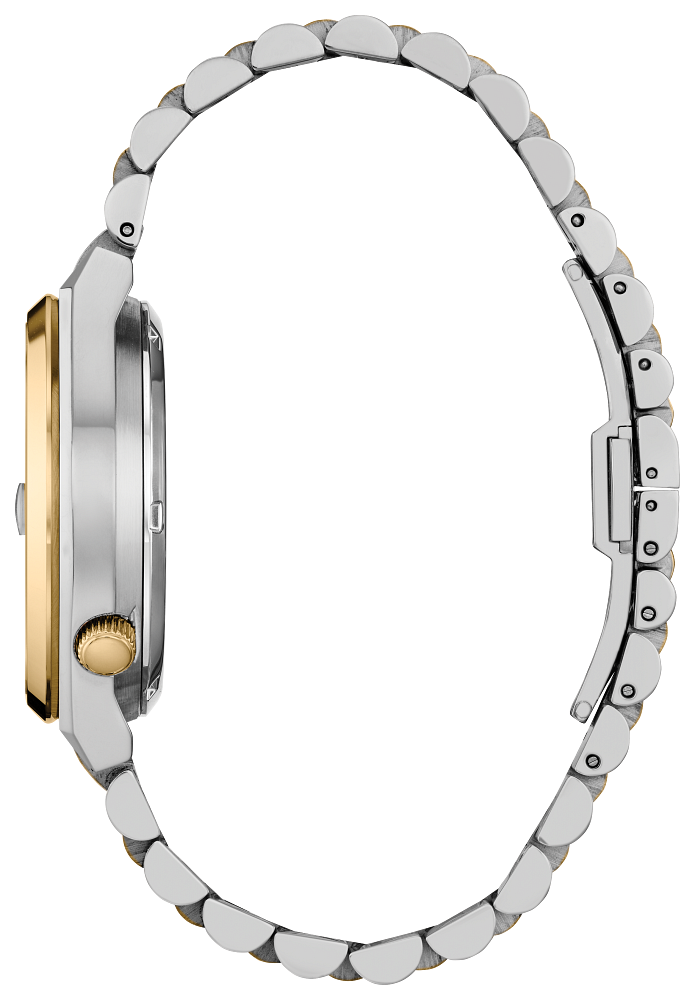 Thumbnail: TSUYOSA Men's Citizen Automatic Two-Toned Watch With Sunray Green Dial