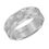 Thumbnail: Triton : Tungsten Carbide Beveled Edge Men's Wedding Band With Diamond Accent