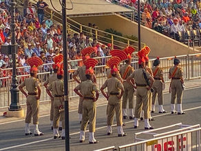 Wagah Border - Where 'Vande Mataram' echoes