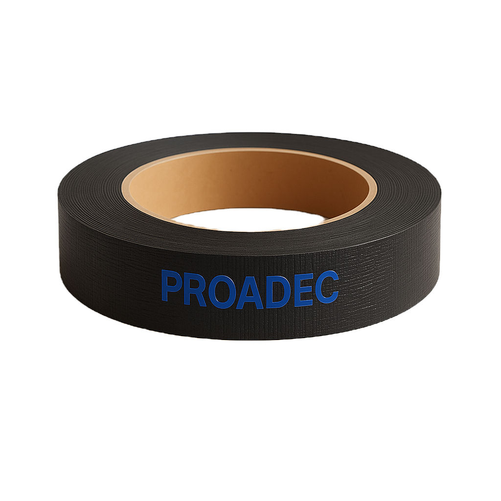 Fita de Borda  Preto Trama 35mm 0,40mm 20m Proadec
