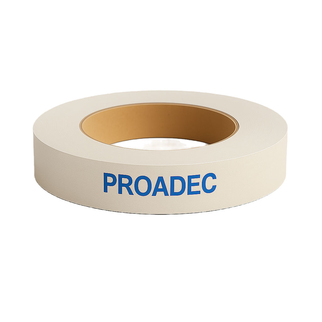 Fita de Borda Cinza Fóssil Velluto 22mm 0,40mm 20m Proadec