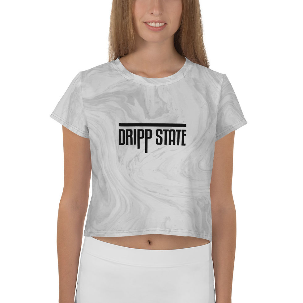 Thumbnail: Ash Marble Crop Top